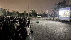 Thực hiện chương trình công tác năm 2026, Trung tâm Văn hoá tỉnh Nghệ An tổ chức chiếu phim lưu động phục vụ Nhân dân.